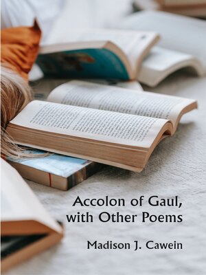 cover image of Accolon of Gaul, with Other Poems